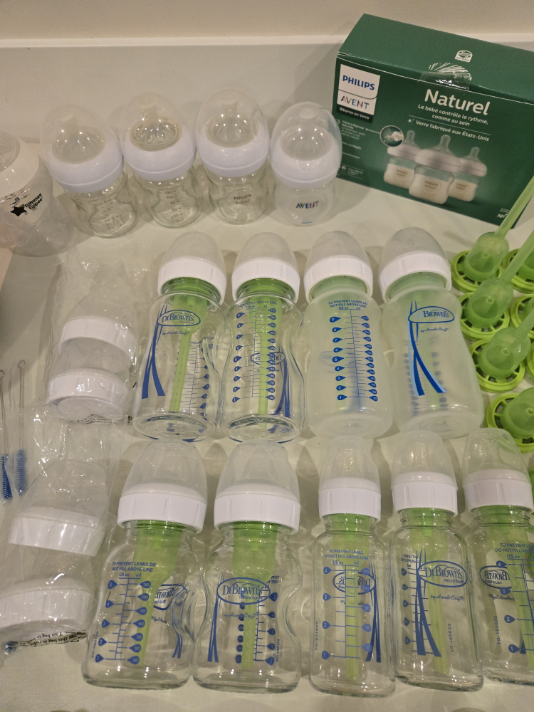 Dr Brown and Avent Baby Bottles with Microwavable Sterilizer - photo 2