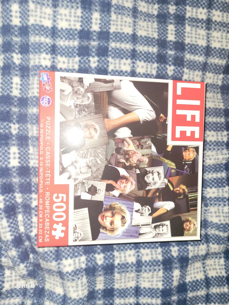 LIFE Marilyn Monroe 500 Piece Puzzle thumbnail