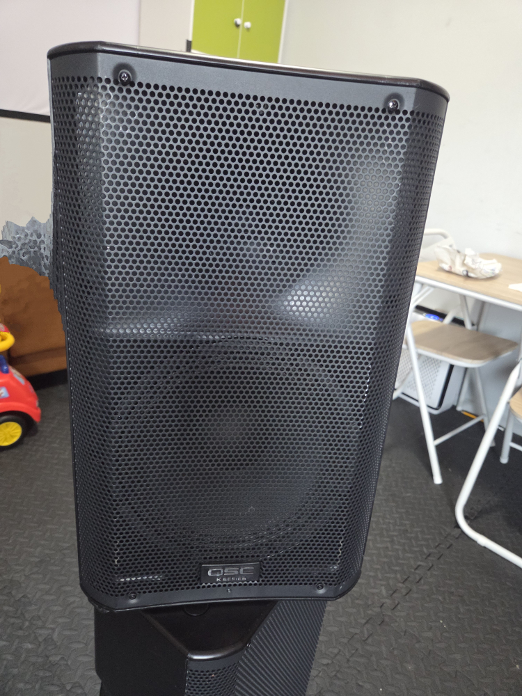 QSC K Series Black Loudspeaker