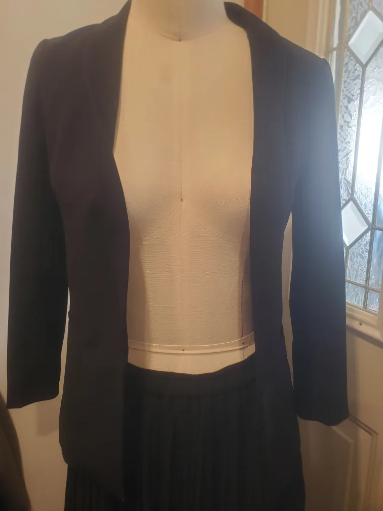 women's black blazer Size 0 thumbnail