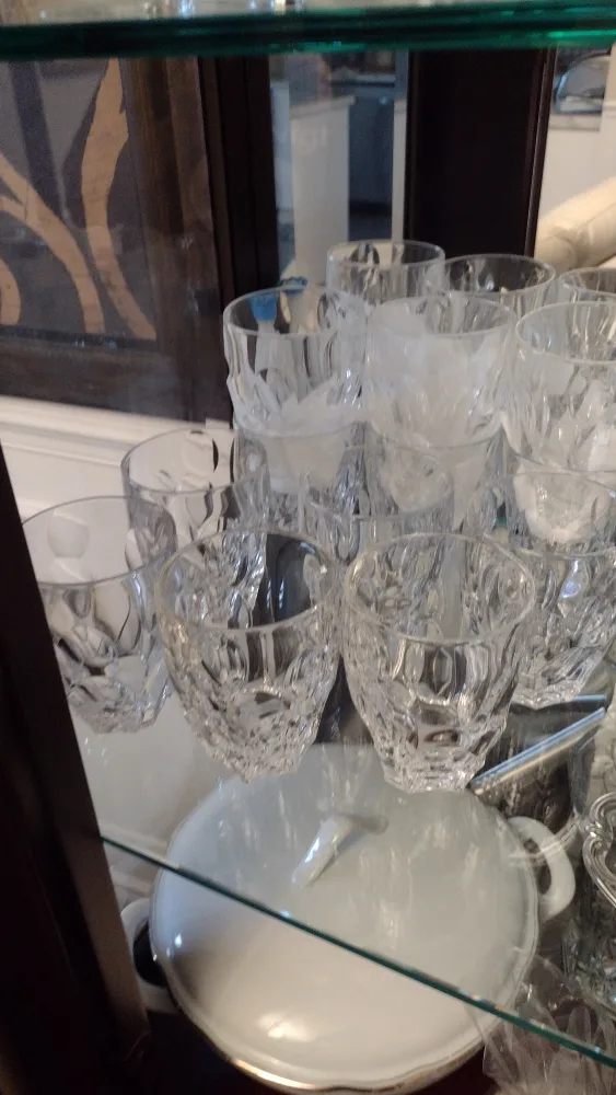 Crystal Glasses set of 6 thumbnail