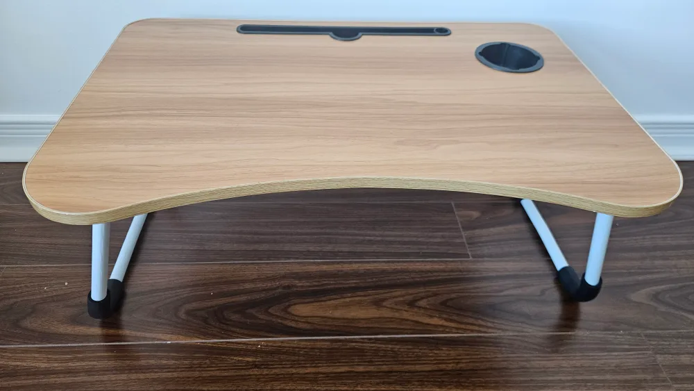 Foldable laptop table with Cup Holder thumbnail