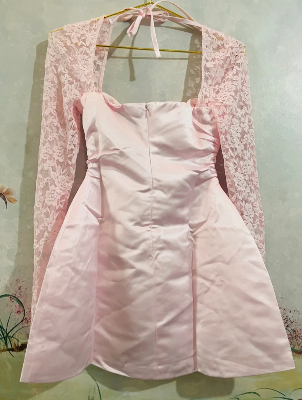 Babyboo SADIE MINI DRESS - BLUSH-Size XS image indicator(4)