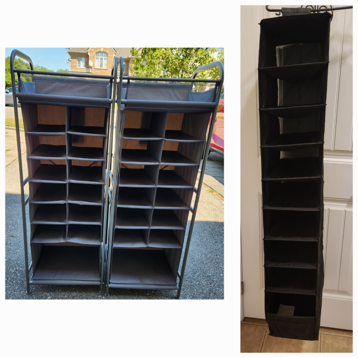 2 Neatfreak Vertical Cubby Shoe Organizer& 1Hanging Organizer - photo 5