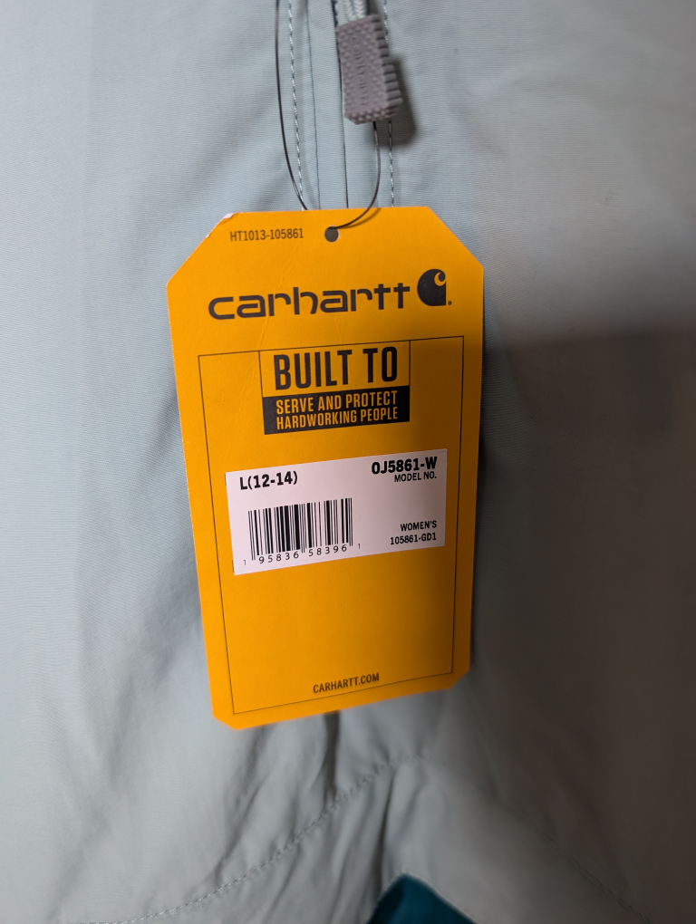 Carhartt Women's Pullover Jacket, Size L - photo 3