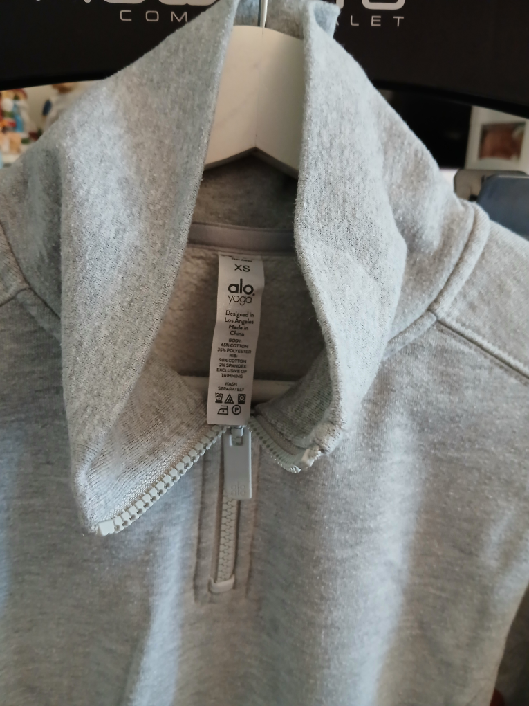 Alo Yoga Half Zip Pullover - XS - photo 2