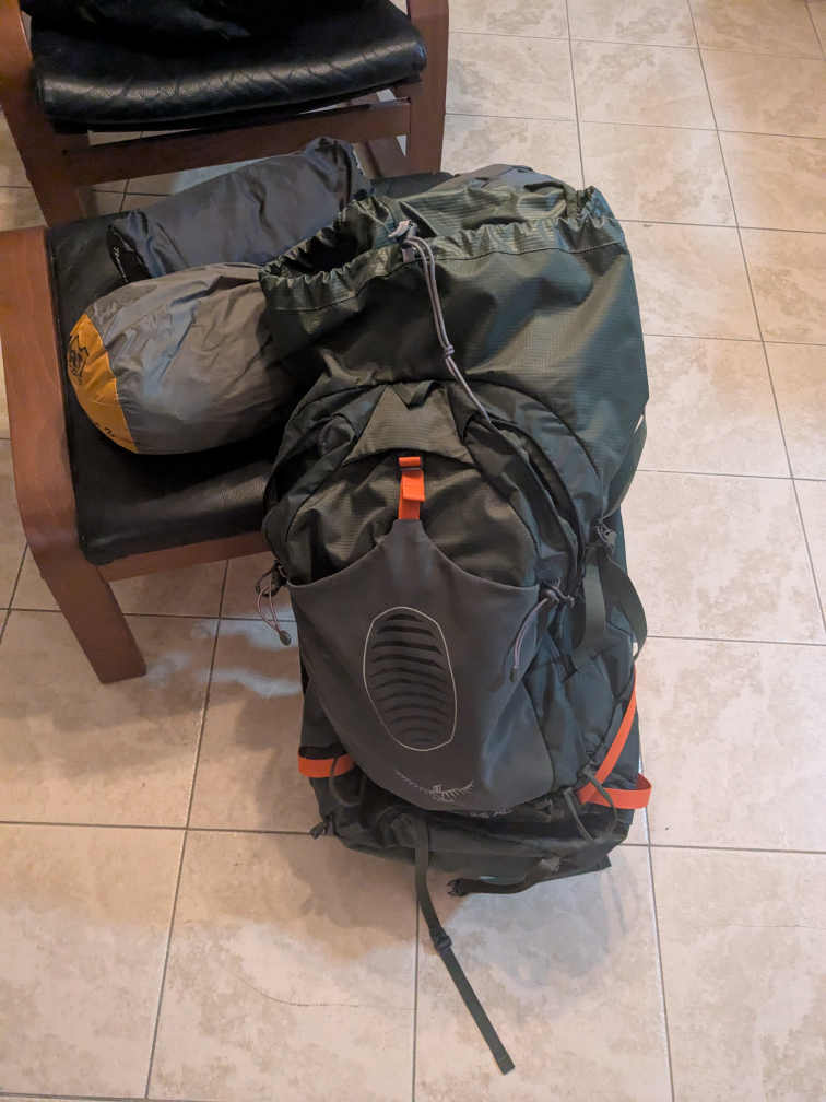 REI Co-op Half Dome 2 Tent + Osprey Backpack + sleeping pad - photo 2