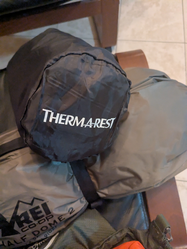 REI Co-op Half Dome 2 Tent + Osprey Backpack + sleeping pad - photo 3