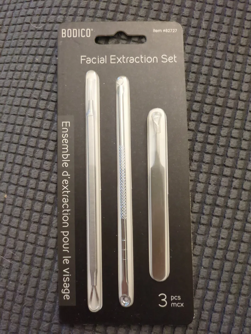 "Facial Extraction Set" - Blackhead/Whitehead Remover thumbnail