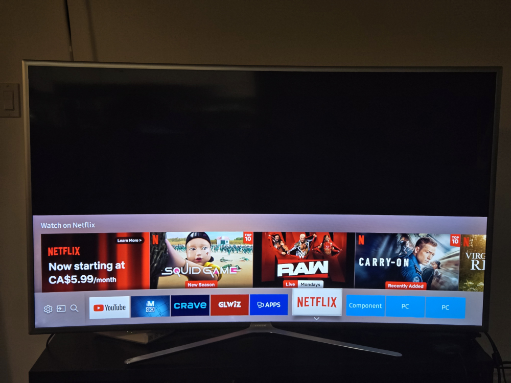 Samsung 55" 4K Curved TV - photo 2