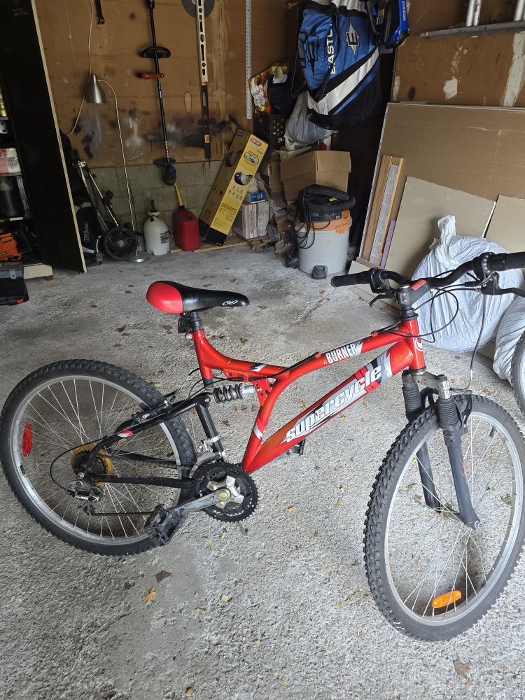 Supercycle Burner Mountain Bike - Red