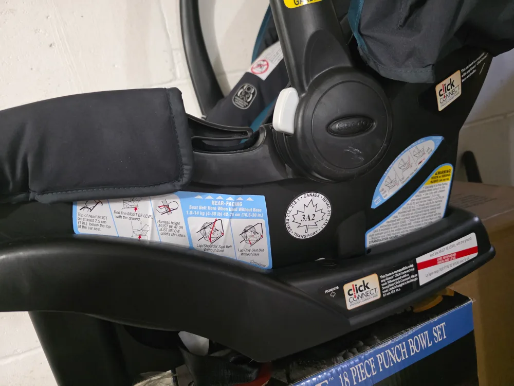 Graco SnugRide 30 Click Connect Infant Car Seat image indicator(4)