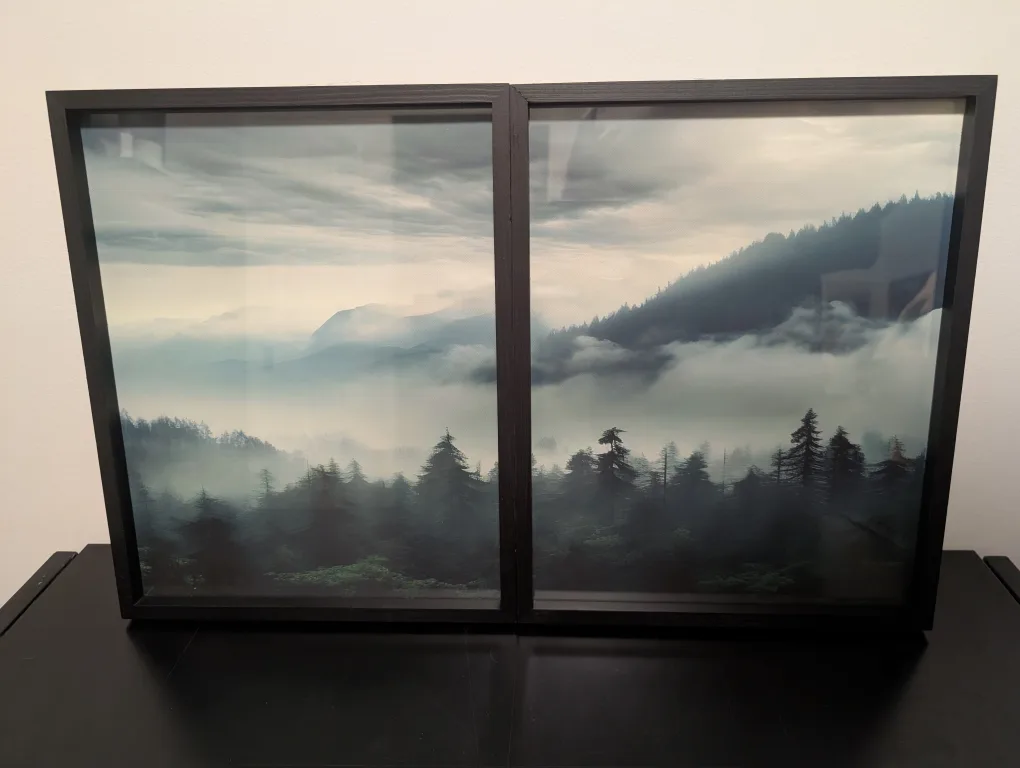 Framed Mountain Prints - Set of Two thumbnail