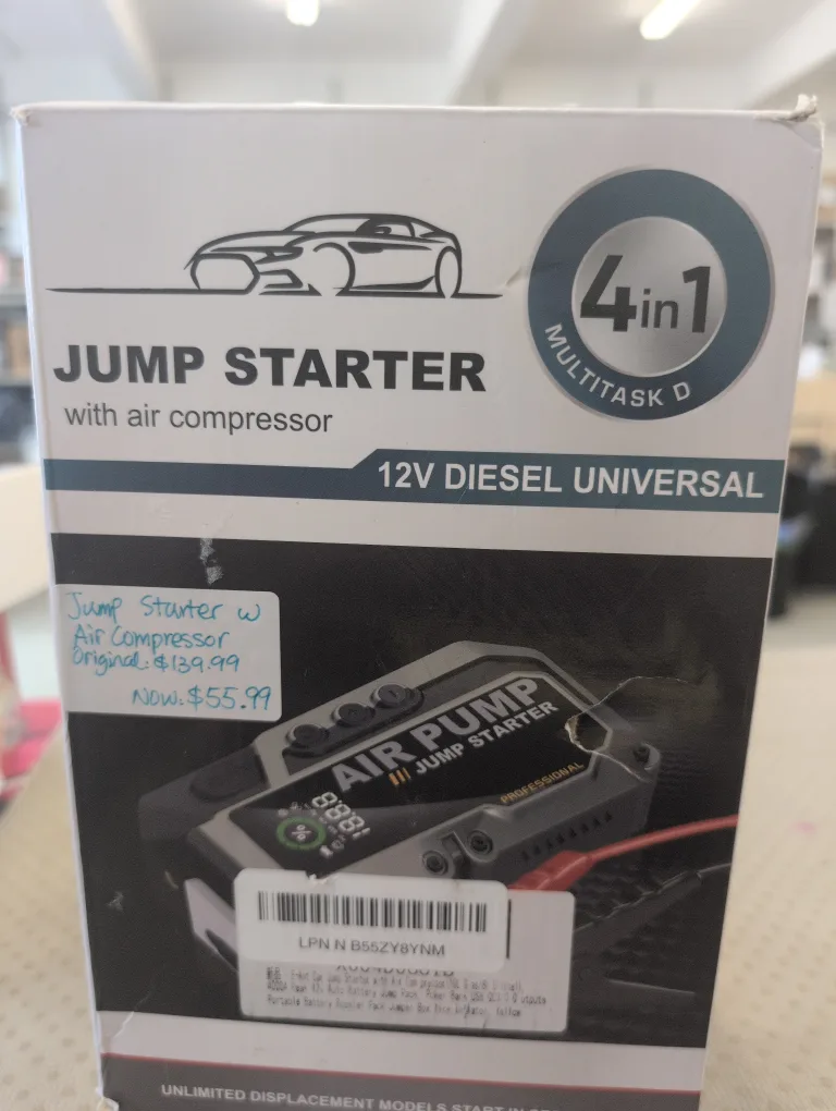 E'ANT Car Emergency Jump Starter 4in1 thumbnail
