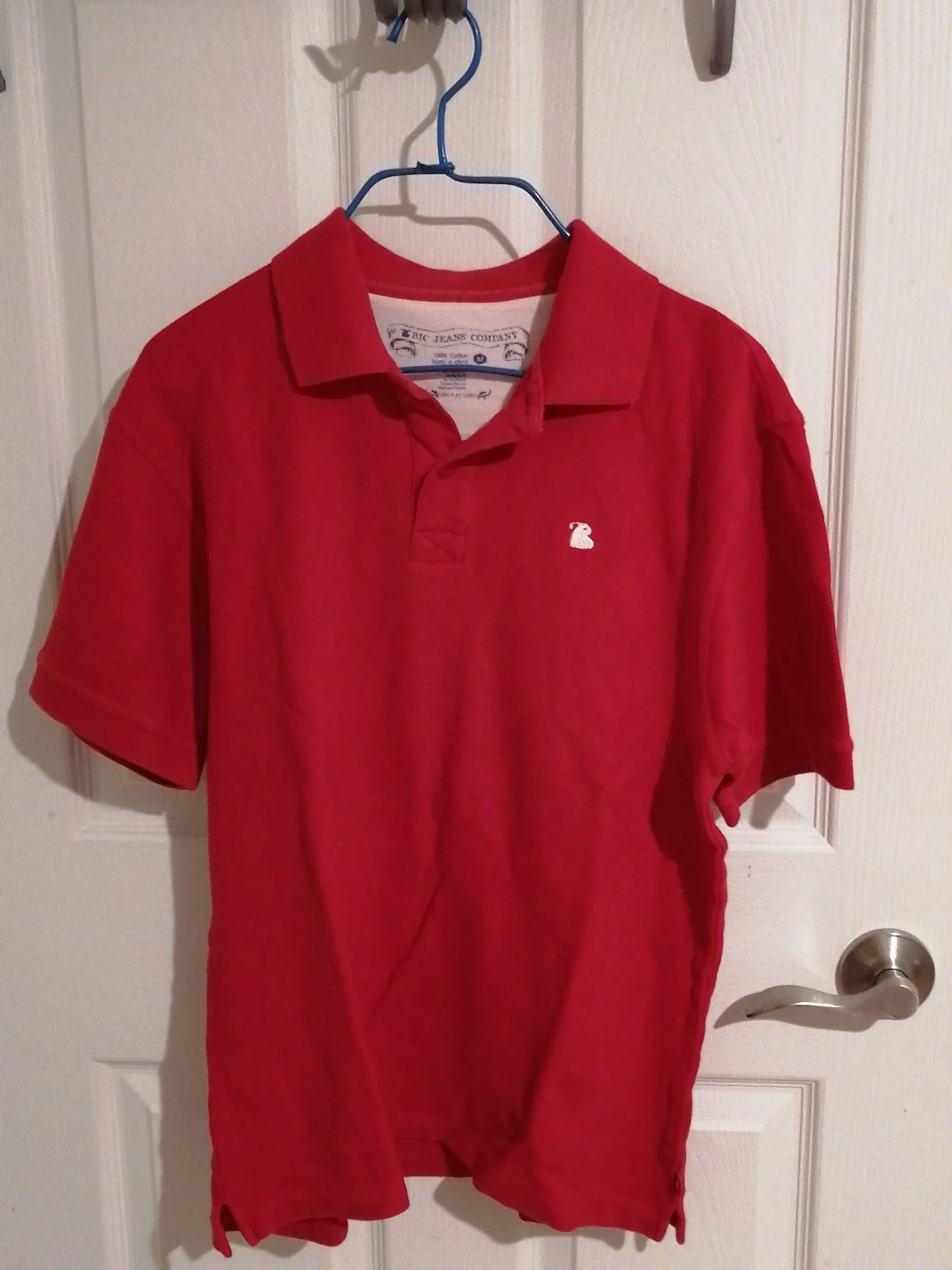 Eric Jeans Company Red Polo Shirt