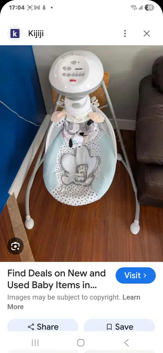 Cradle 'n Swing Fisher-Price Dots & Spots image indicator(6)