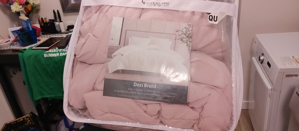 KOOLABURRA Dezi Braid Full/Queen Comforter Set