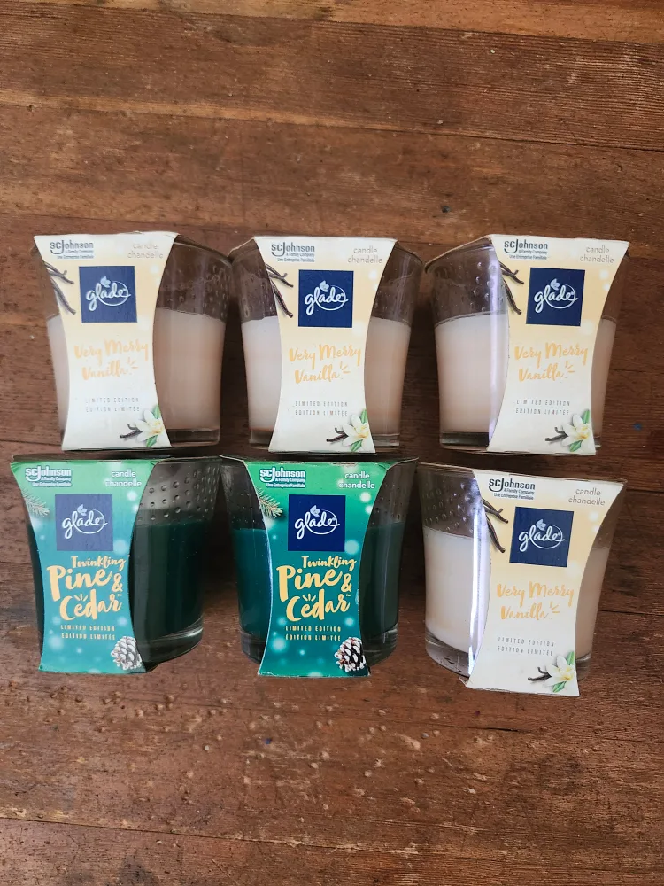 Must go sale ! Glade Candle Bundle 6pc thumbnail