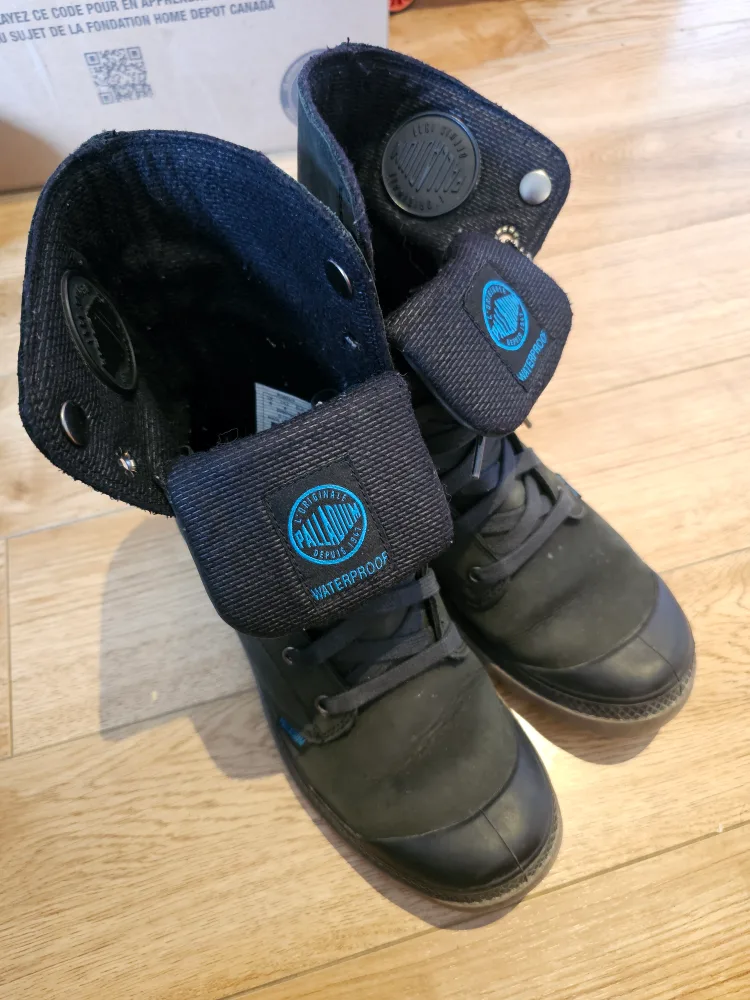 Palladium Waterproof Boots, Black thumbnail