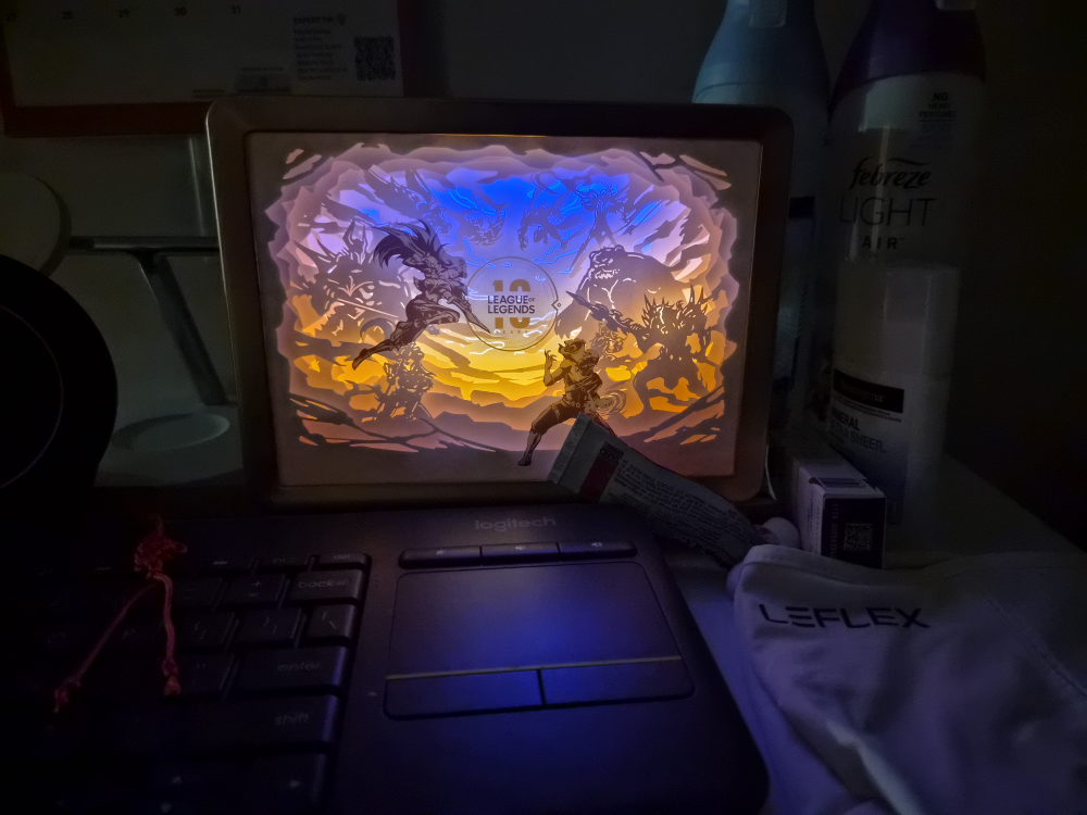 League of Legends 10 Year Anniversary Light Box - photo 4