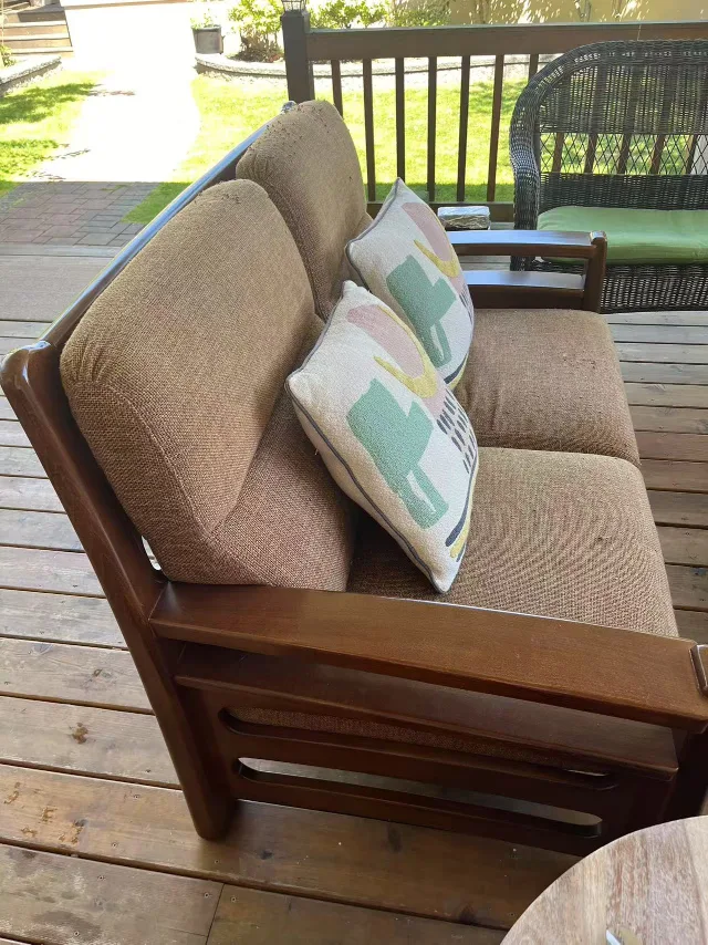 Loveseat Sofa - Brown thumbnail