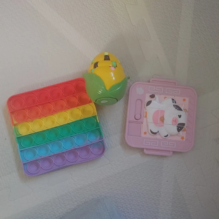Kids Toys: Pop It, Corn Toy, Cow Puzzle thumbnail
