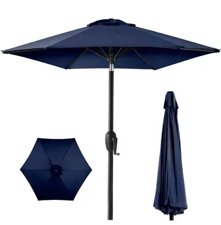 7.5 Ft Patio Umbrella - Burgundy image indicator(6)