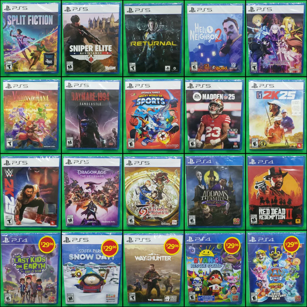 TRADE NEW SEALED Nintendo Switch Xbox PS4 PS5 Games thumbnail