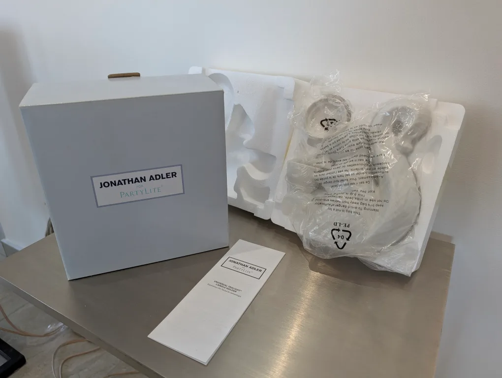 Jonathan Adler PartyLite Squirrel Figurine - New in Box image indicator(4)