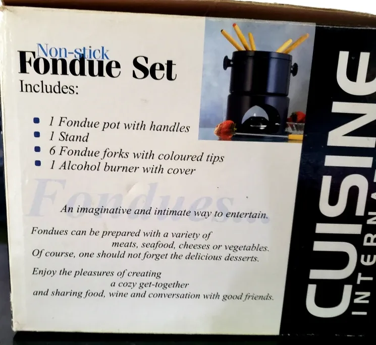 Cuisine International Non-Stick Fondue Set image indicator(2)