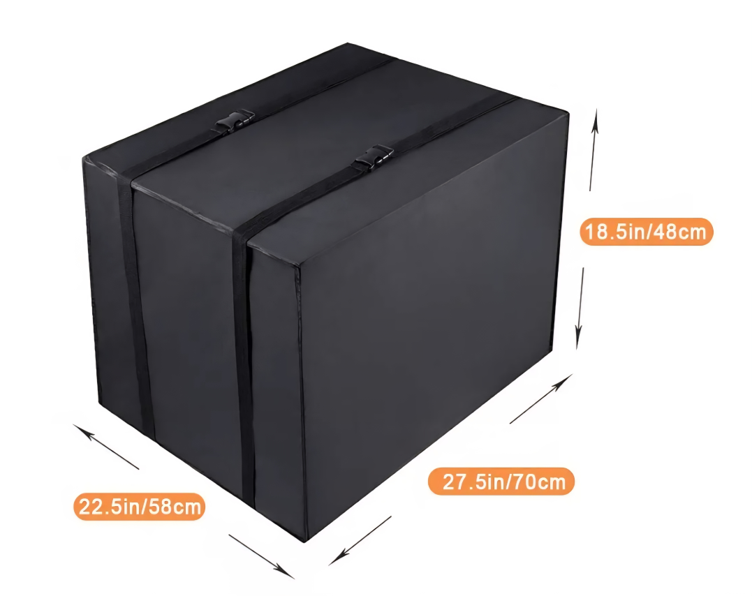 New Black AC Cover - 27.5"x22.5"x18.5" - photo 4