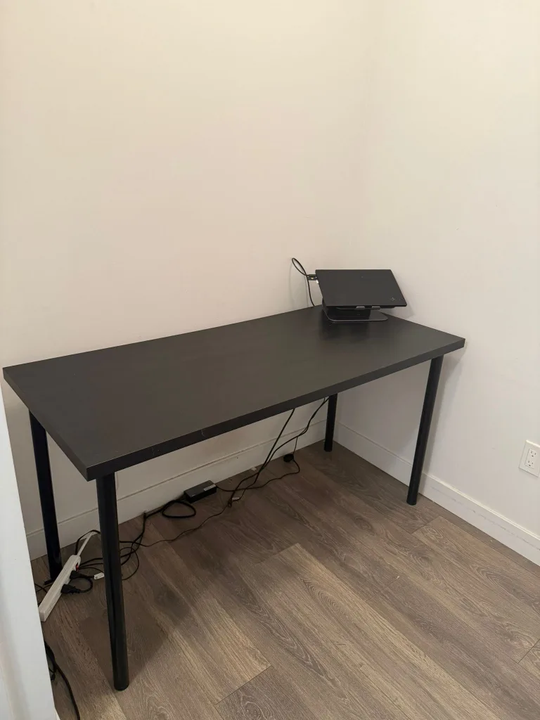 IKEA LAGKAPTEN Tabletop - Black-brown thumbnail