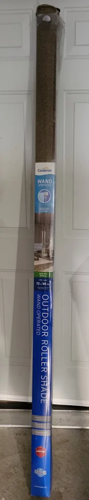 Coolaroo Outdoor Roller Shade, 72 x 96 in thumbnail