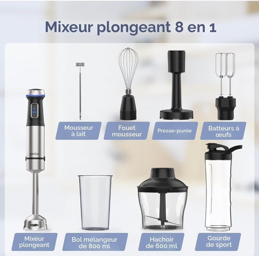 New Ganiza 8-in-1 Hand Blender - photo 2