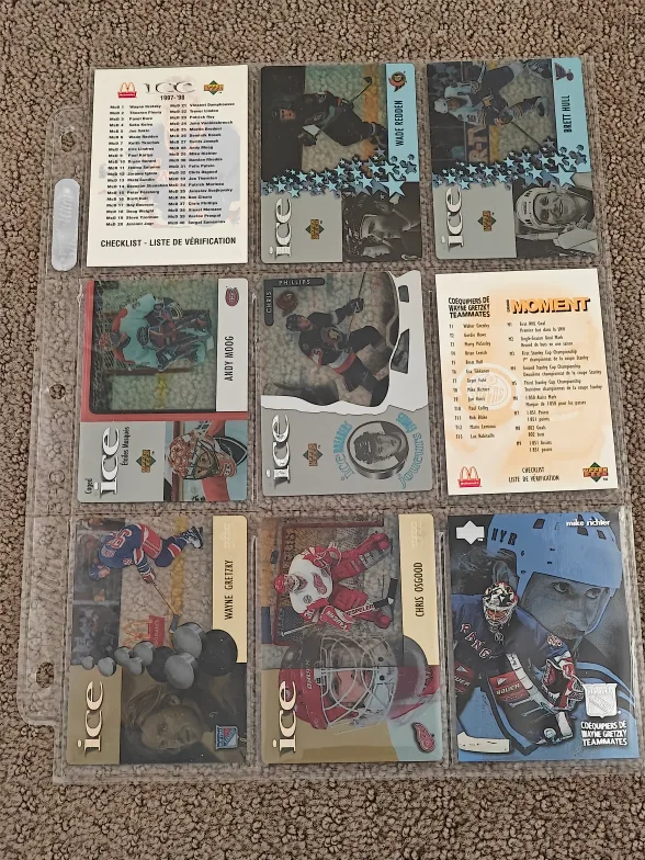1997-98 & 1998-99 McDonalds Ice Hockey Trading Card - 7 Cards thumbnail