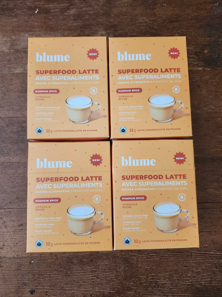 Must go sale! Blume Pumpkin Spice 4 Boxes thumbnail
