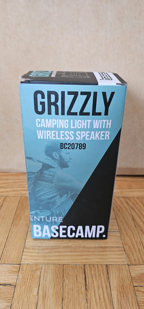 Grizzly Camping Light with Wireless Speaker BC20789