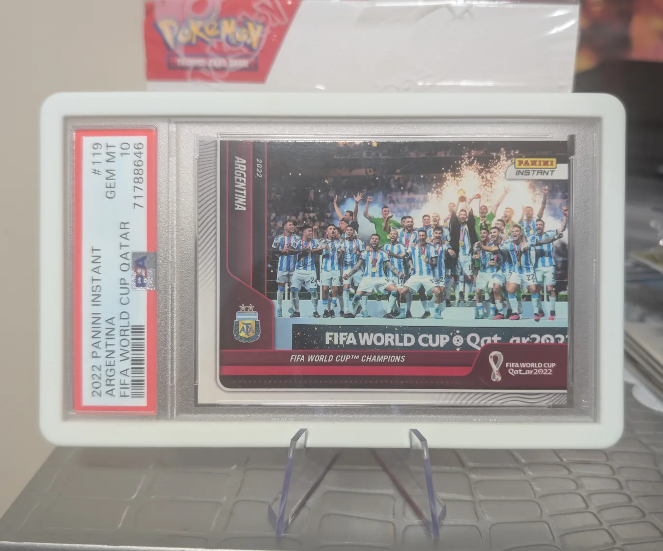 2022 Panini Instant Argentina FIFA World Cup Qatar Card thumbnail