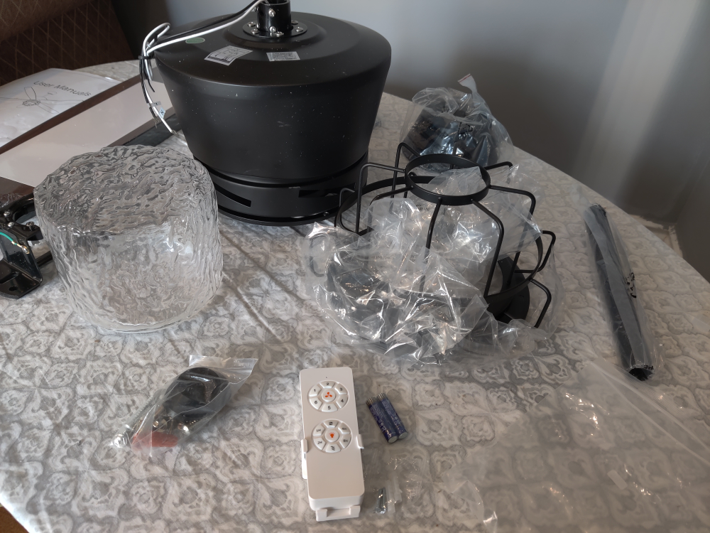Fanimation 52" Ceiling Fan with Light & Remote - photo 3