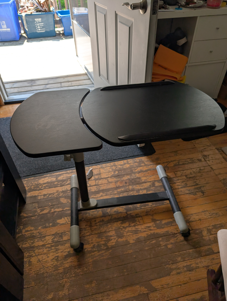 Rolling Adjustable Laptop Desk