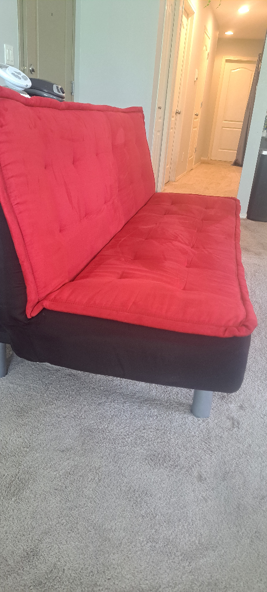 Red Futon Sofa Bed