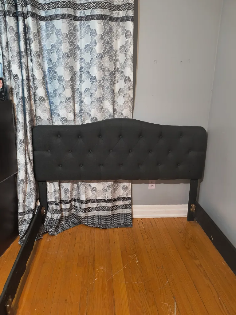 Dark Brown Dresser & Black Bookshelf image indicator(3)