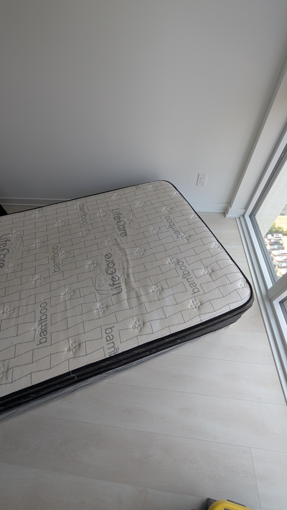 LifeCare Bamboo twin Mattress with foundation - photo 3
