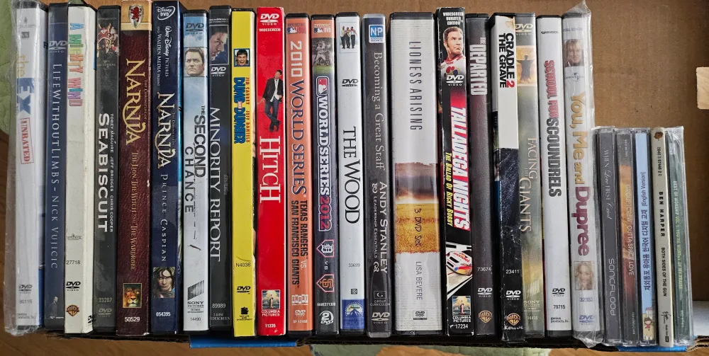 Assorted DVDs thumbnail
