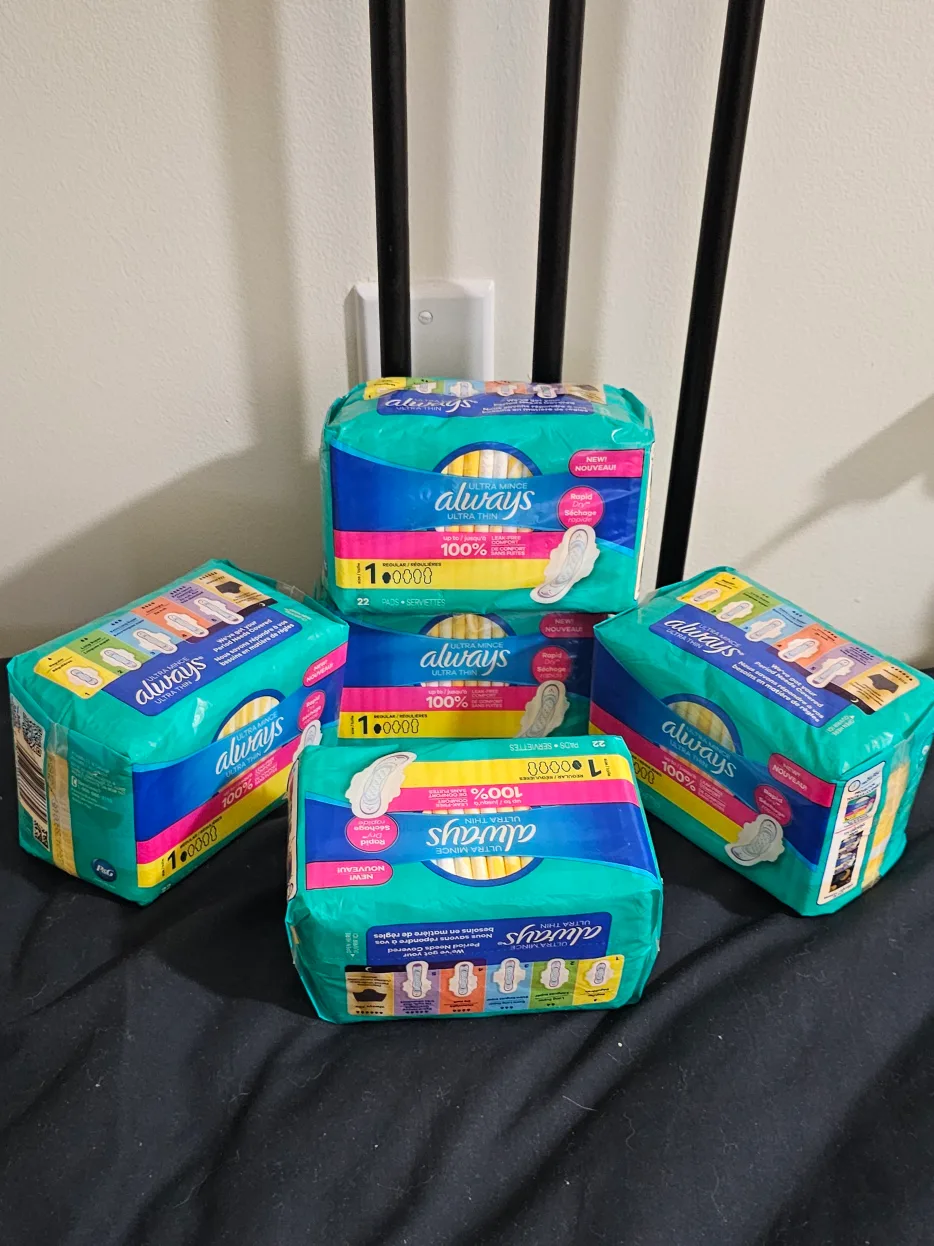 Always Ultra Thin Pads, Size 1, 5 packs thumbnail
