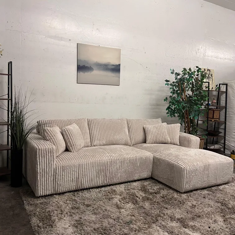Casa bella sectional. L shaped sofa couch. Delivery thumbnail