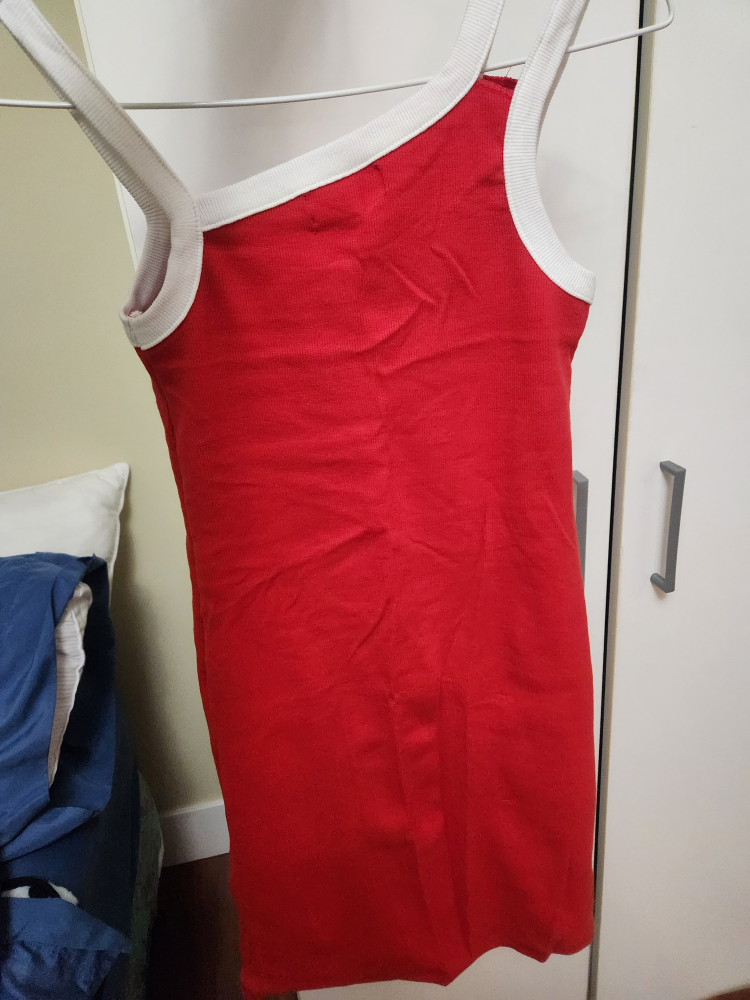 OAK + FORT Red Dress - Size M