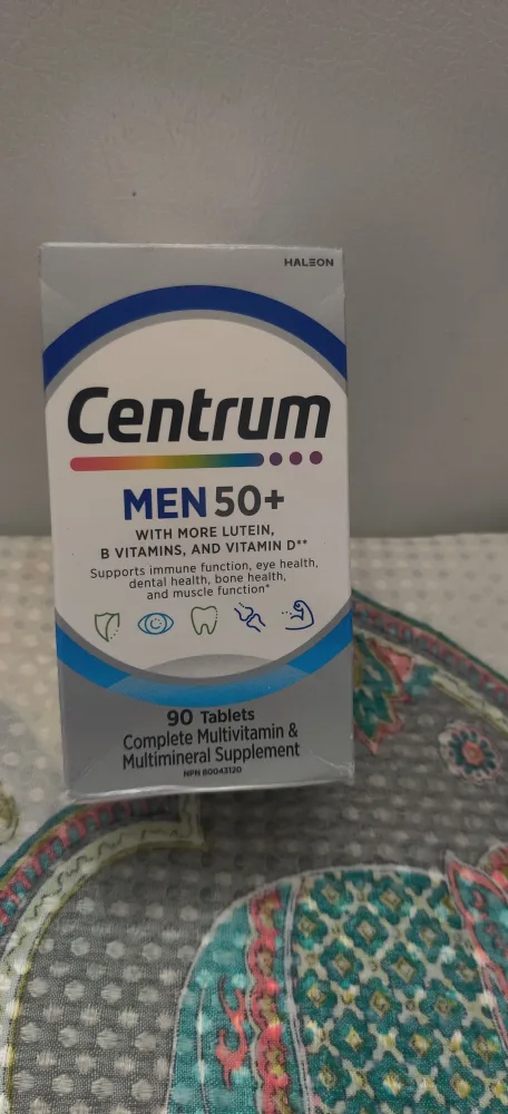 Centrum Men 50+ Multivitamin - 90 Tablets thumbnail