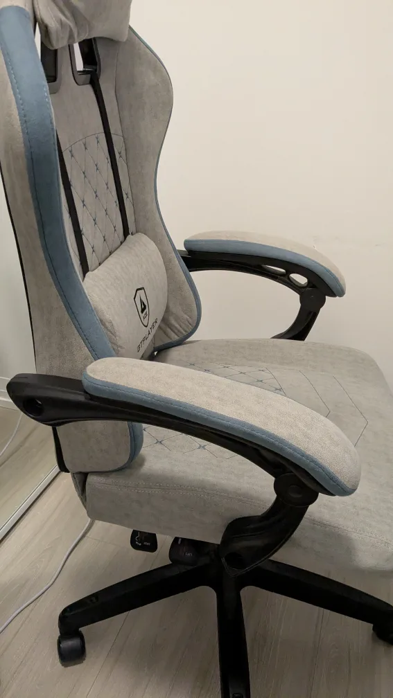 GTPlayer Gaming/Office Chair - Grey & Blue image indicator(6)