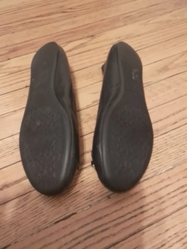 Coach Black Leather Ballet Flats image indicator(3)